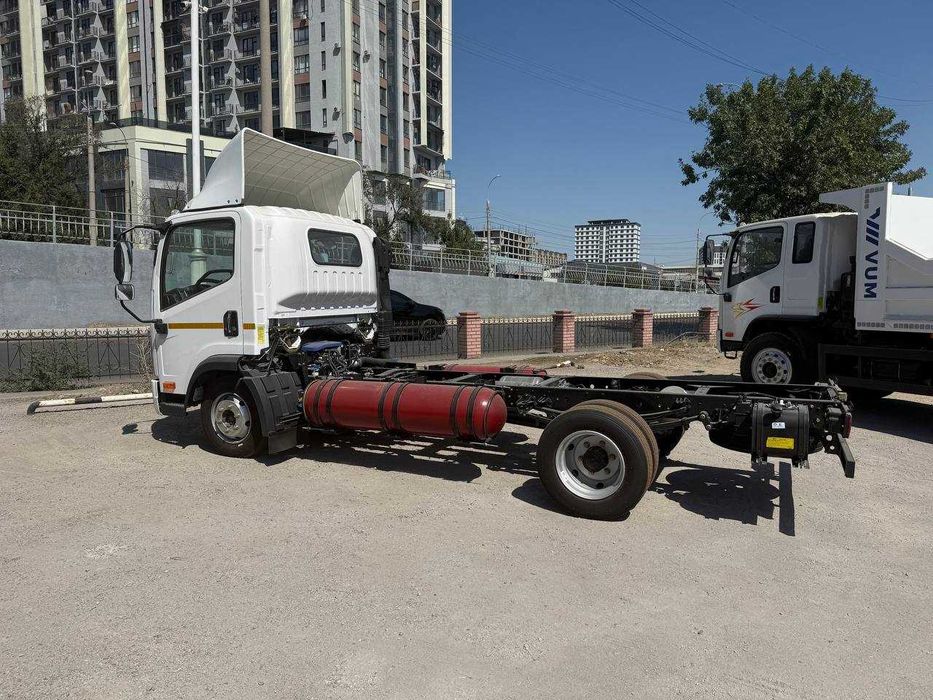 Газовый шасси FAW Tiger VН VUM1082 4х2 CNG