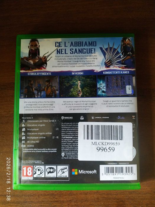 Mortal kombat 1 Xbox series x