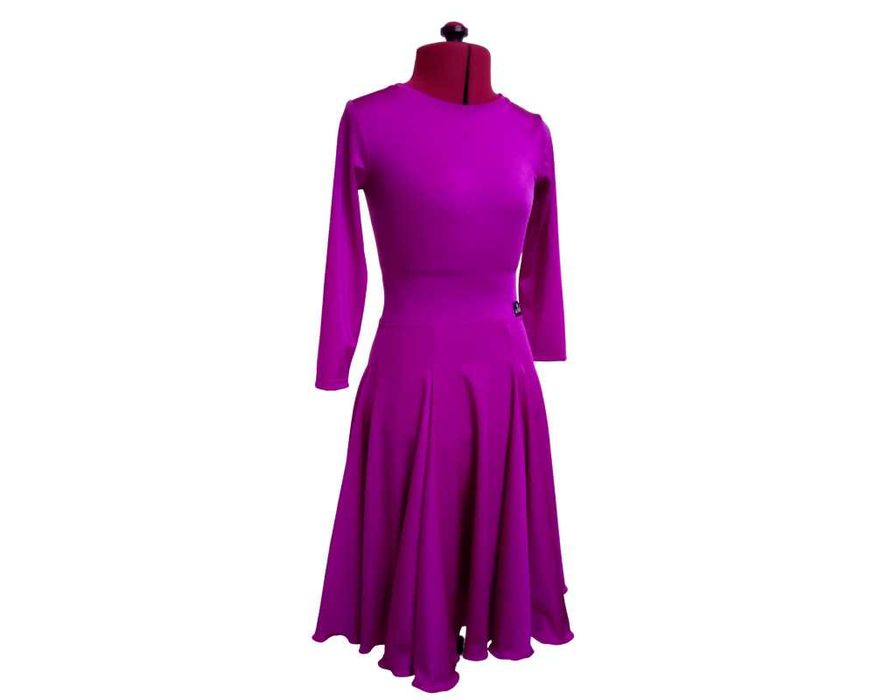 Rochie basic mov dans sportiv - 10-12 ani