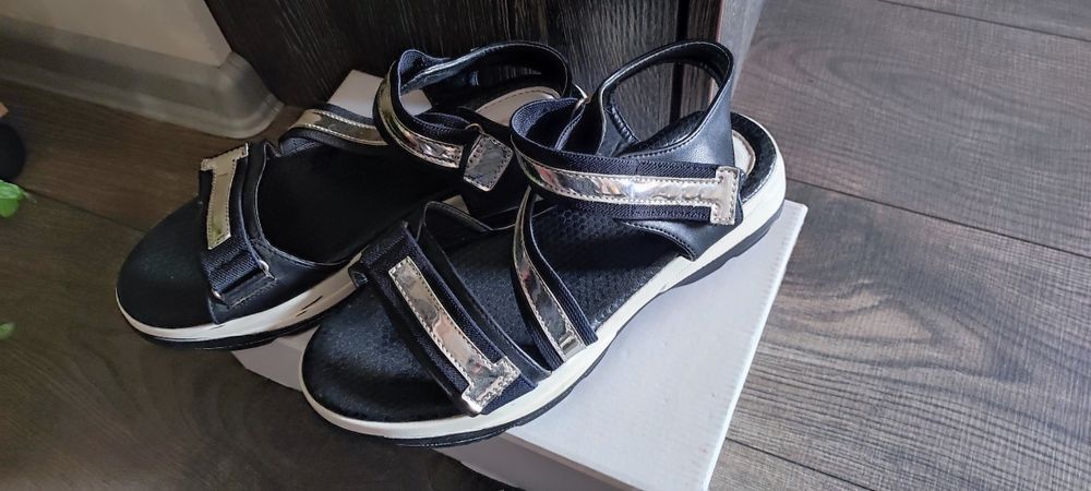 Дамски сандали платформа