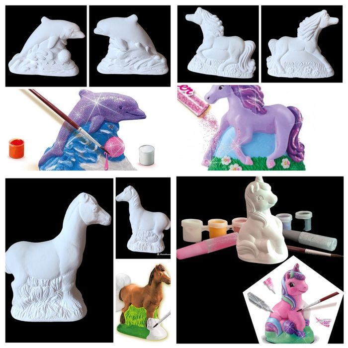 Фигури за оцветяване- различни видове