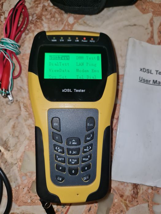 Tester ADSL model XDSL ST332B VDSLin perfecta stare ca nou