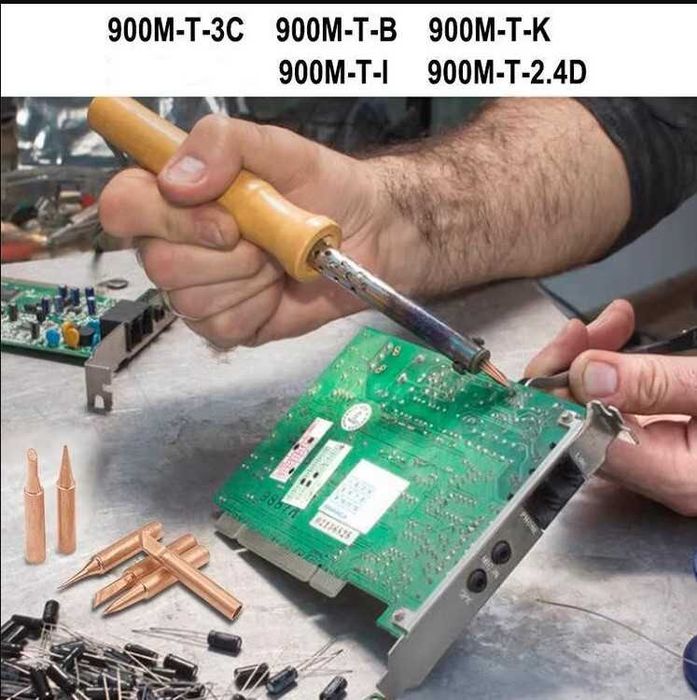 Set  varfuri cupru statii de lipit 936, 937, 938, 969, 8586, 852D