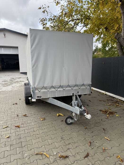 Remorca cu prelata STEMA 2.500kg