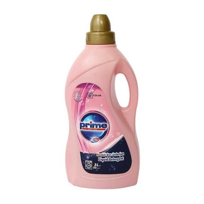 Detergent lichid, PRIME pentru haine albe sau colorate, 3L, 50 spalari