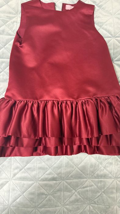 Детска рокля, като нова. 122-128