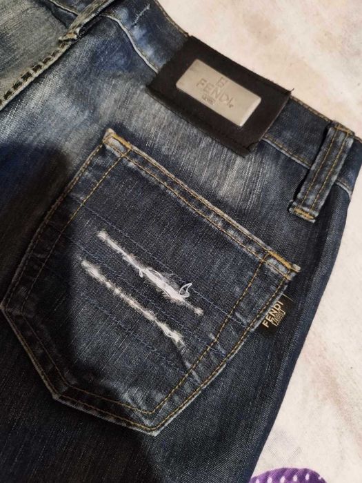 Дамски оригинални дънки Fendi