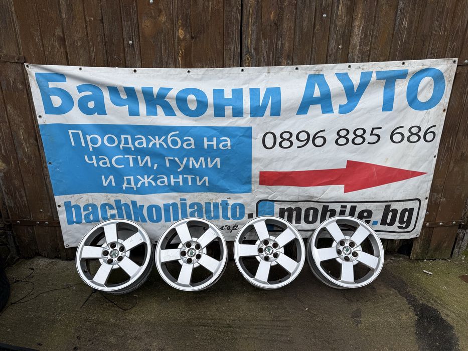 16 5х100 джанти шкода