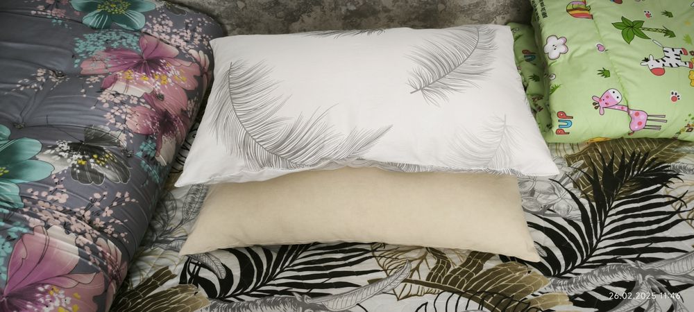 Продаются новые подушки, ткань турция хб.