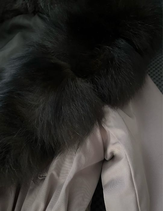 Парка с мехом бобёр