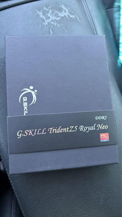 2x16 RAM (32GB DDR5) G SKILL Trident z5 Royal Neo 8000mhz