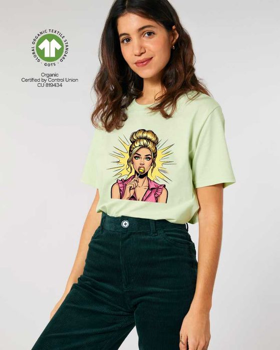 Дамски тениски с POP ART дизайн