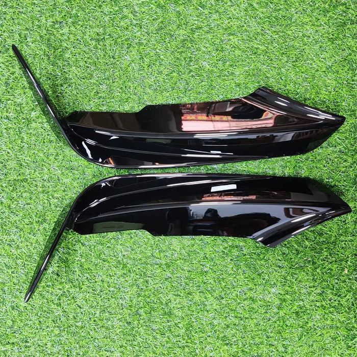 Extensii Prelungiri Bara Fata M BMW F30 F31, Lip Splitere Negru Lucios