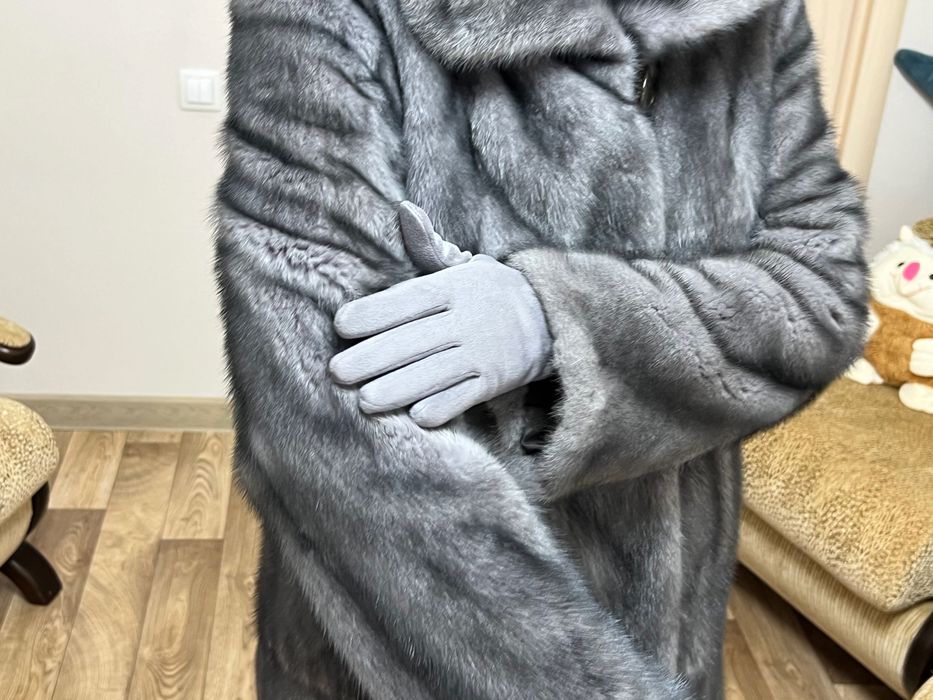 Шуба норковая классика