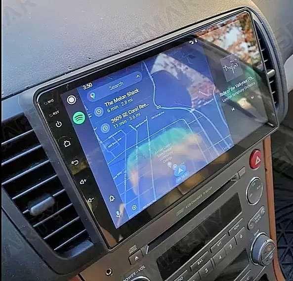 Мултимедия Android за Subaru Legacy 4, Liberty Outback 3, Навигация, Андроид радио, двоен дин, 2004 2005 2006 2007 2008 година