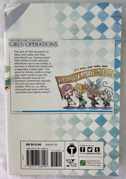 Sword Art Online (Girls Ops) volumul 1 si 2 - Manga