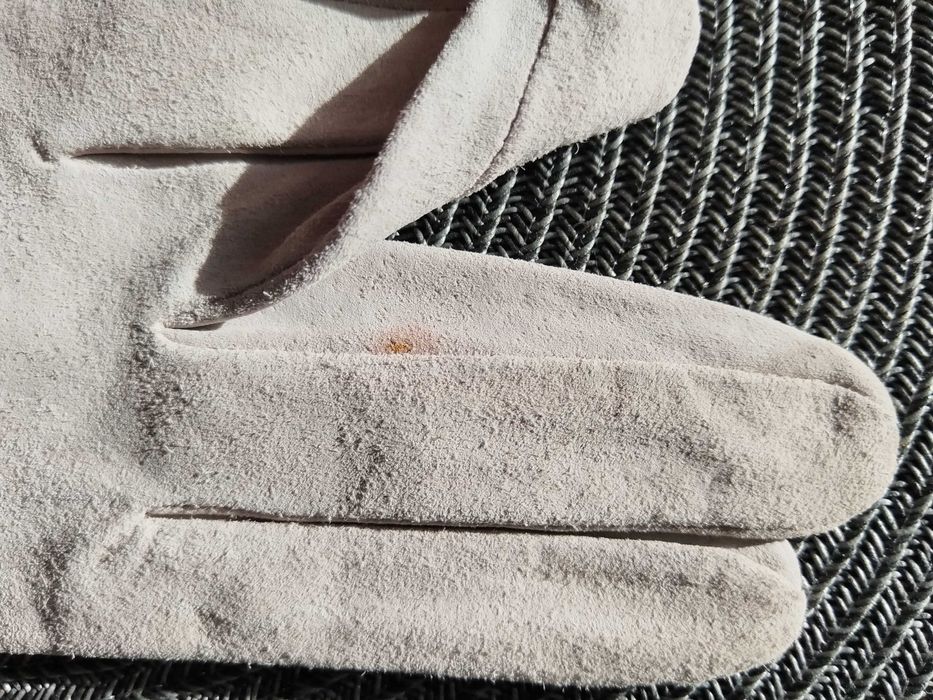 Нови дамски ръкавици естествен велур