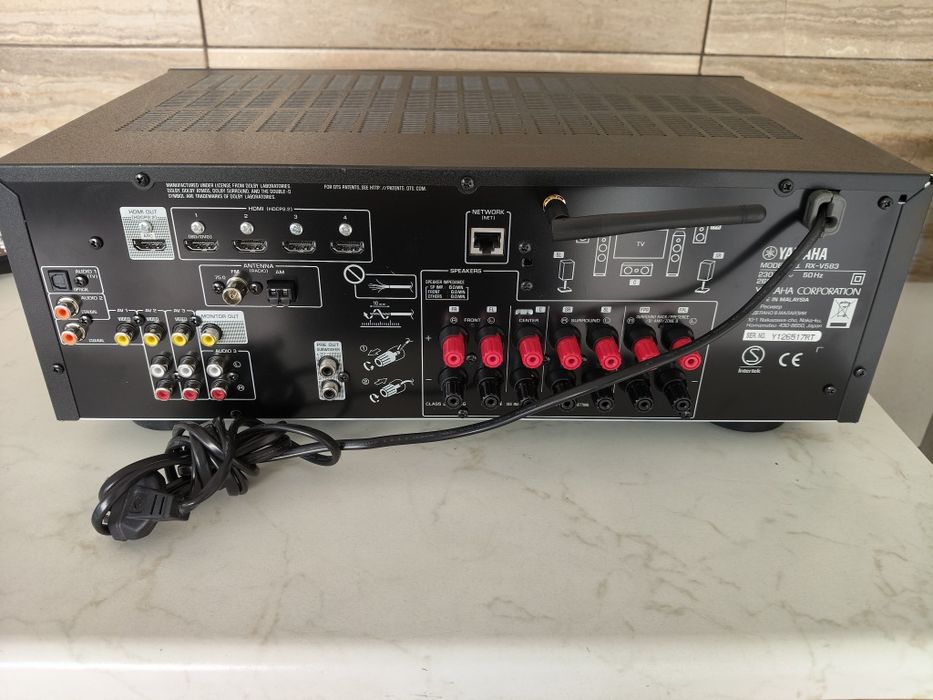 Yamaha RX-V 583 AV receiver stereo / multicanal, wifi, Spotify, internet radio, ca și nou cu ambalaj original