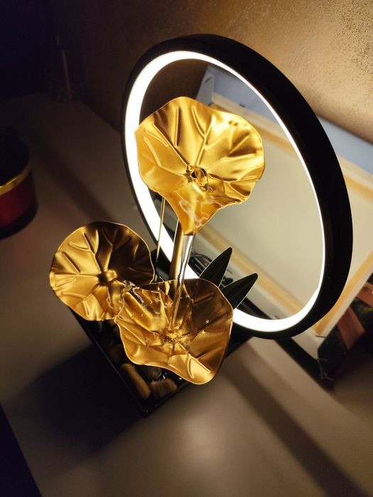 Fântâna decorativa electrica cu led