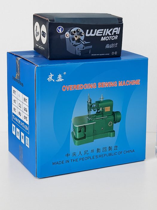 Аверлок (Tikuv mashinasi) karobkasidan olinmagan ishlatilmagan