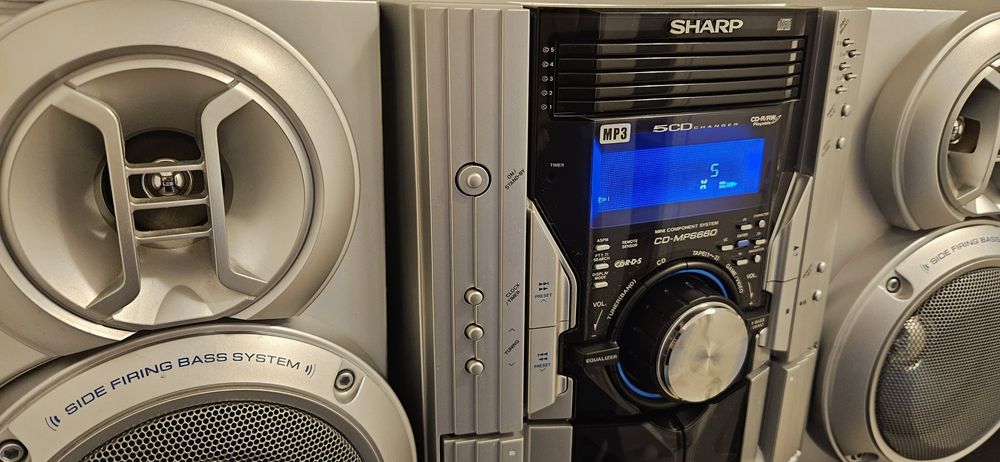 SHARP -Уредба  Mp3 CD Cassette Tuner