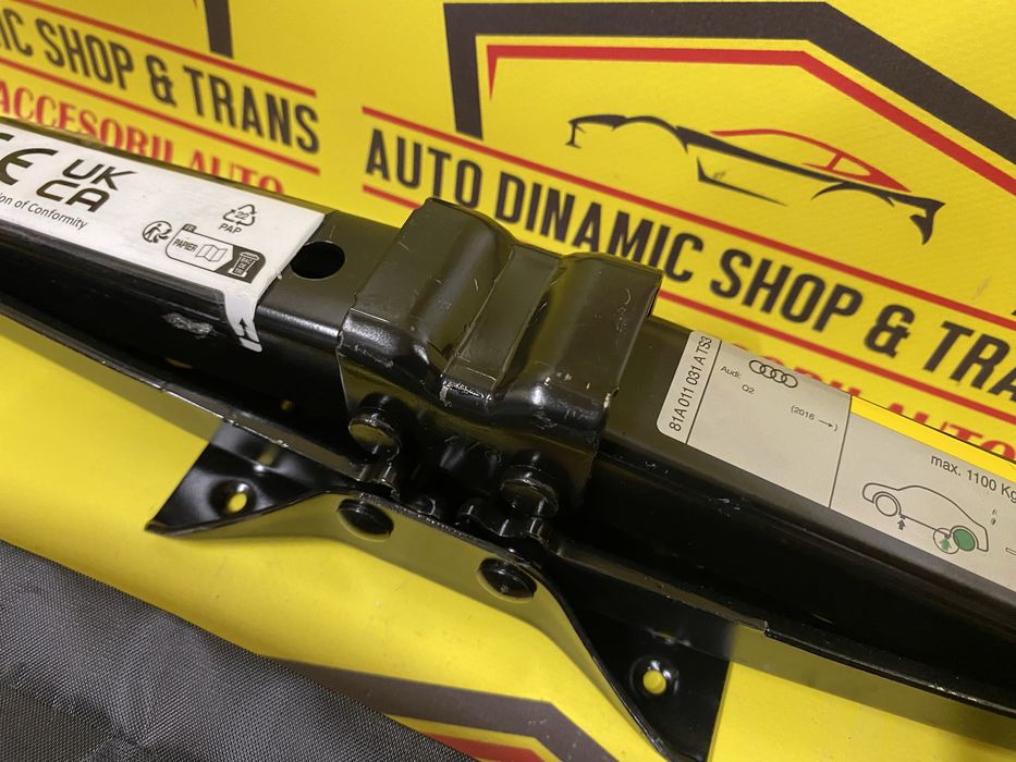 Cric auto OEM kit original Audi Q2 cu coarba manivela husa