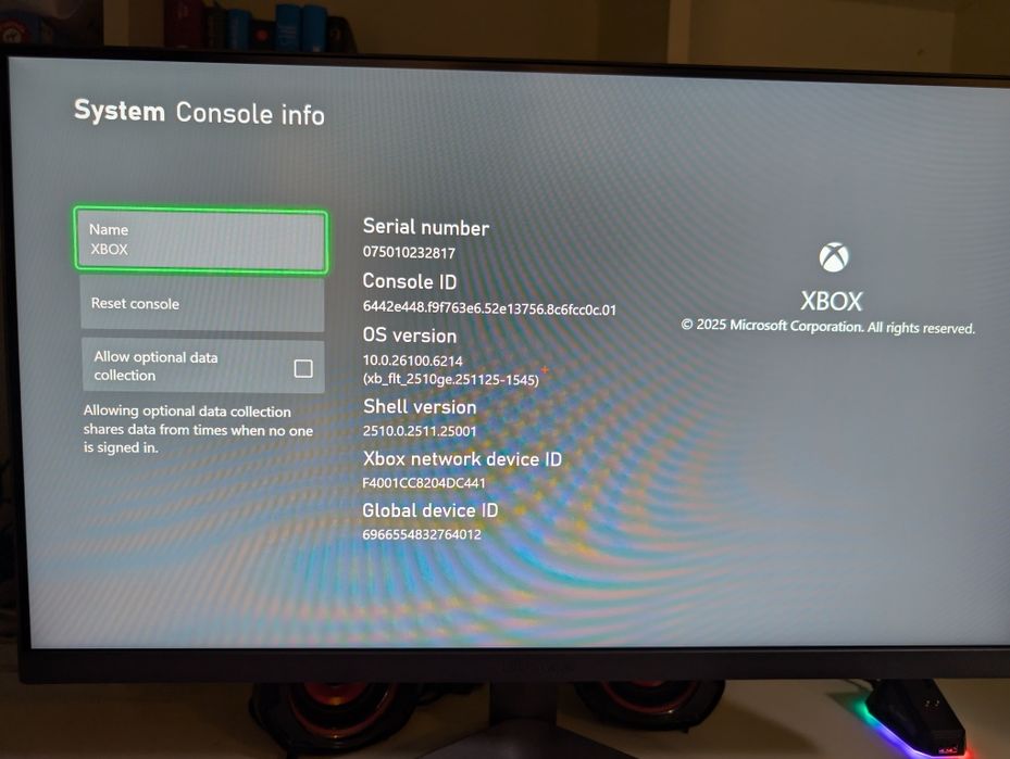 Xbox seria s black de 1 tb (GARANȚIE PANA PE 27.12.2026)