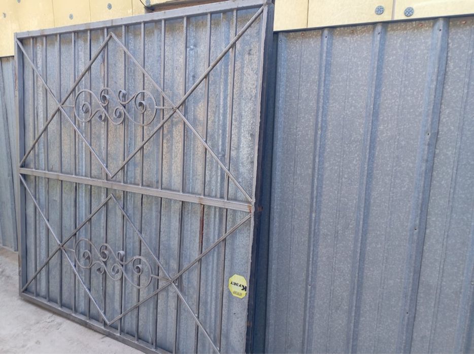 Продам ворота оцинковка