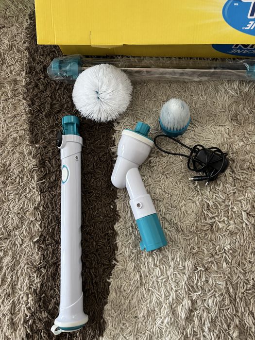 Електрическа четка за почистване на баня Spin Scrubber + приставки