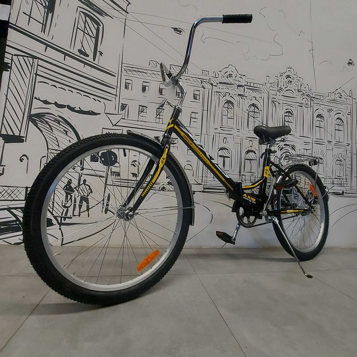 Складной Велосипед Axis 24". Дорожный. Городской. Как Аист. Подарок