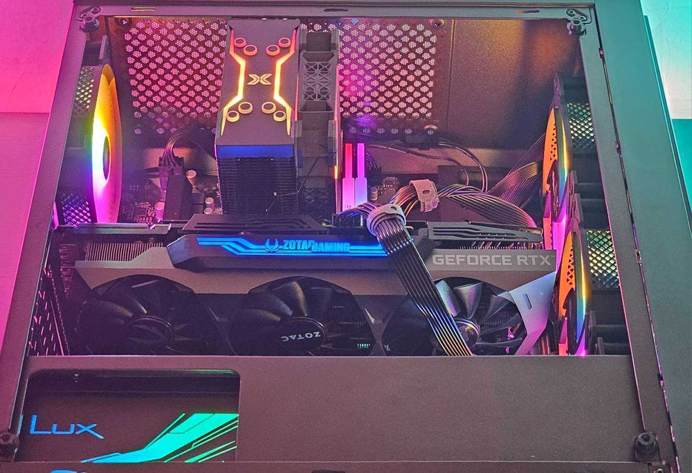 Ryzen 5-7500F/RTX 5060Ti/RAM 32GB/SSD 1TB/Чисто Нов-Гаранция!