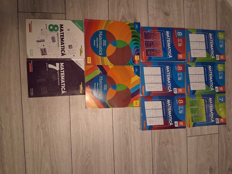Culegeri matematica clasa 7-8 pentru pregatire la clasa nivel mediu