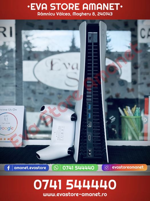 Consola Gaming SONY Playstation 5 (PS5) Disc Edition 825GB SSD 4K HDR