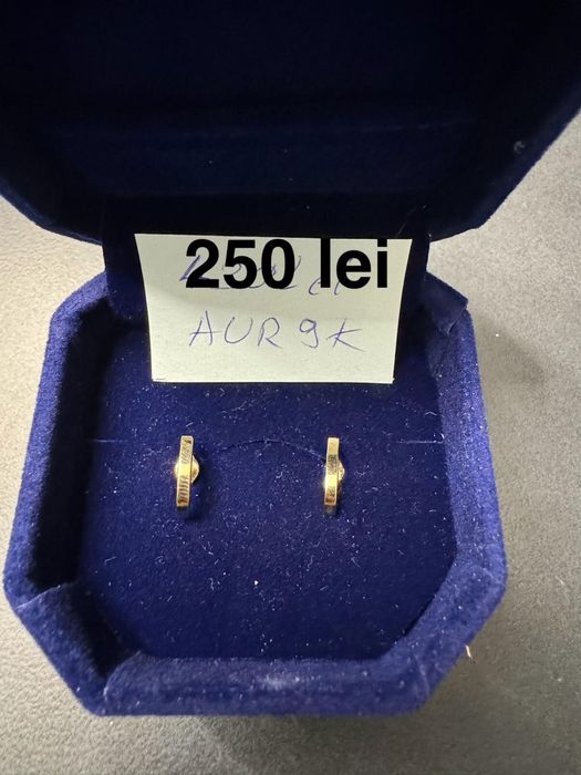 Cercei aur 9k diverse modele