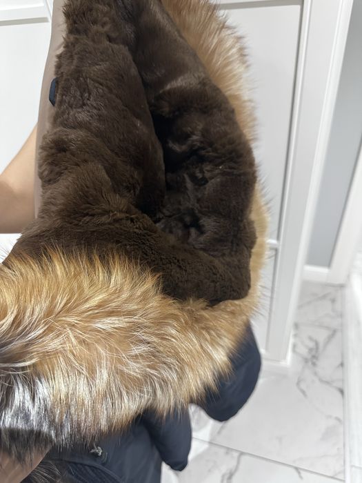 Зимняя парка, мех лиса