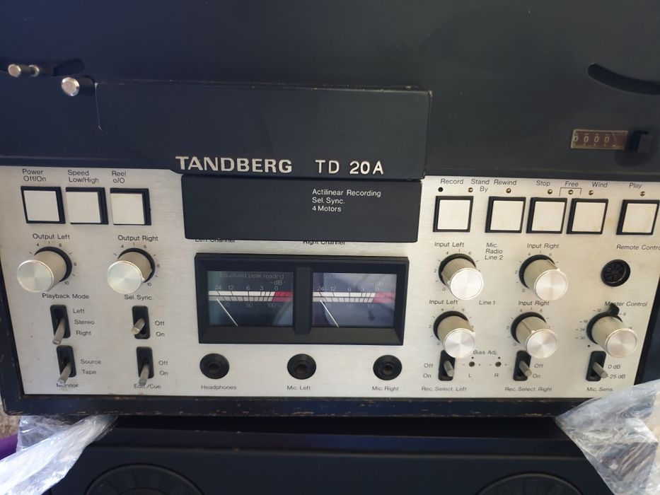 Magnetofon Tamberg TD20A ,-26Cm.4 motoare 3capete-DEFECT