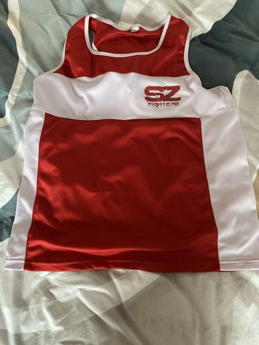 Състезателен SZ боксов екип-червен