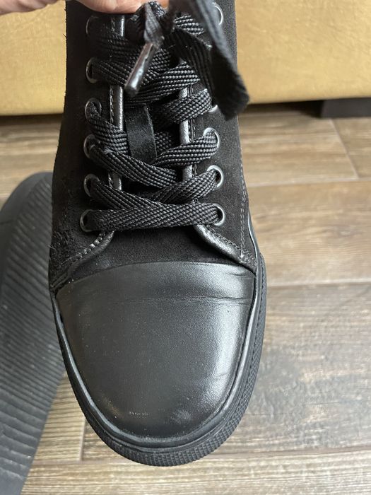 Обувки ествствна кожа и велур 41номер