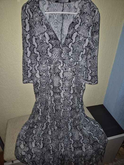Zara рокля с принт