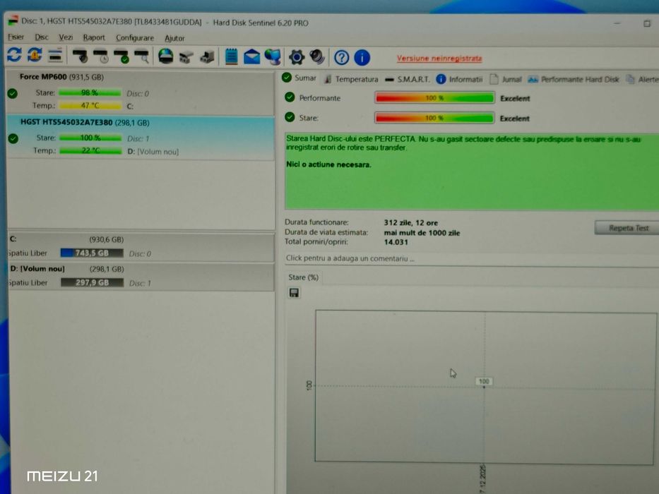 Hard Disk Laptop Toshiba,  320 GB, SATA 2.5"