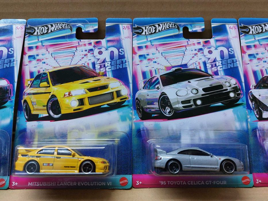 Колички Hot Wheels 90's STREET SCENE / Хот Уилс - 5 модела / 012