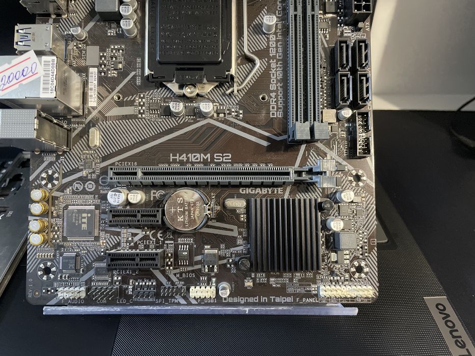 плата Gigabyte H410M S2, s1200