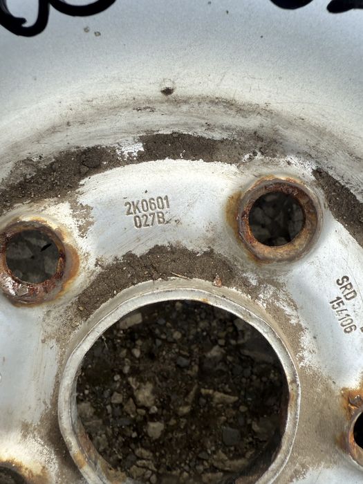 Стоманенa джантa Volkswagen 2K0601027B 6.0" x 15" 5x112 ET 47 ном 26