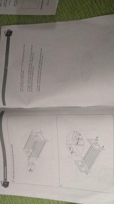 Бебешко легло Obaby Winnie The Pooh + матрак Obaby