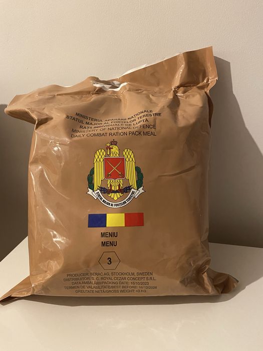 Meniuri MRE , 7 bucati