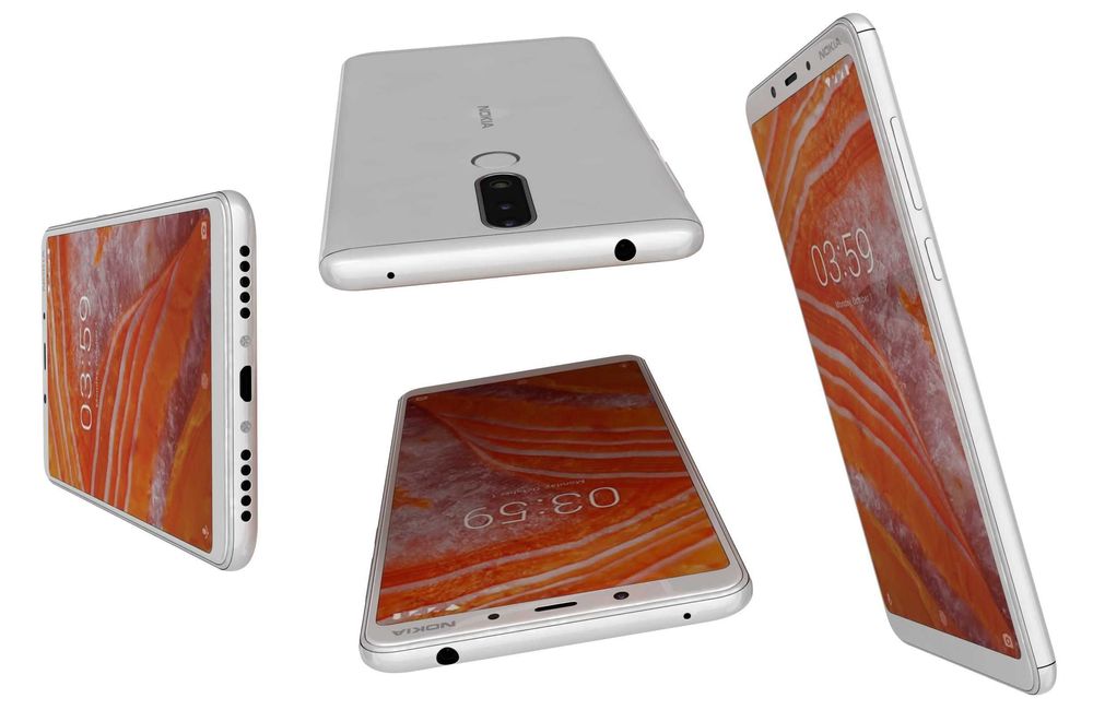 Nokia 3.1 Plus Dual Camera Smartphone 6 инча HD plus Дисплей - 2GB RAM - 16GB Памет - Android One - Бял - Нов