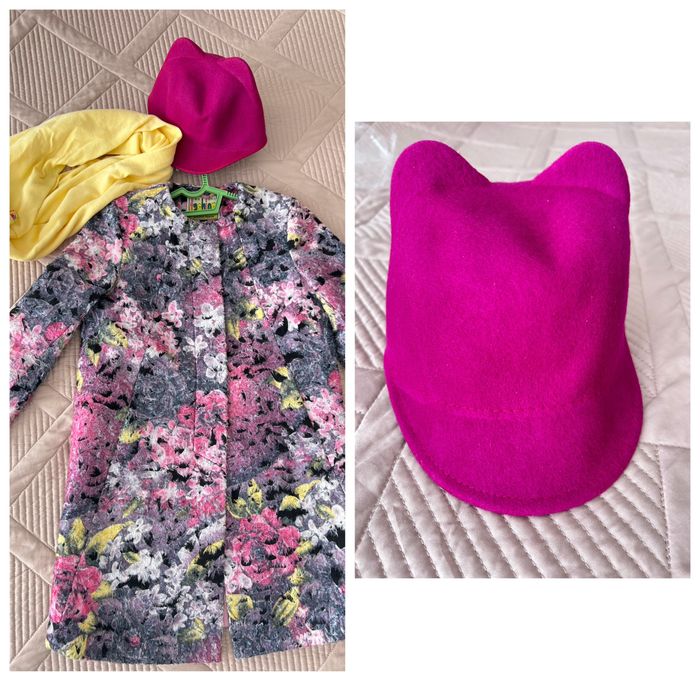 Драповое пальто на девочку