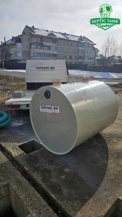 Fosa Septica 2000L Ecologica cu Livrare De La 49 Lei + Garantie 20 Ani
