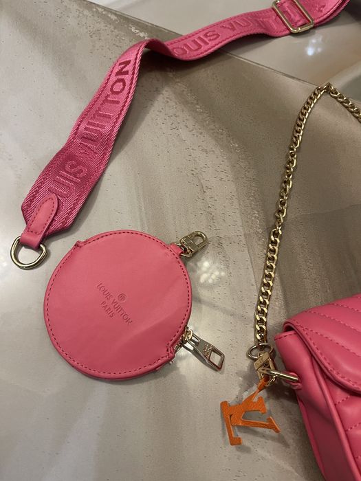 Louis Vuitton розова чанта
