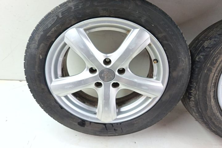 Set jante aliaj cu anvelope vara 205/55R16 Debica 7Jx16H2 ET40 5x112